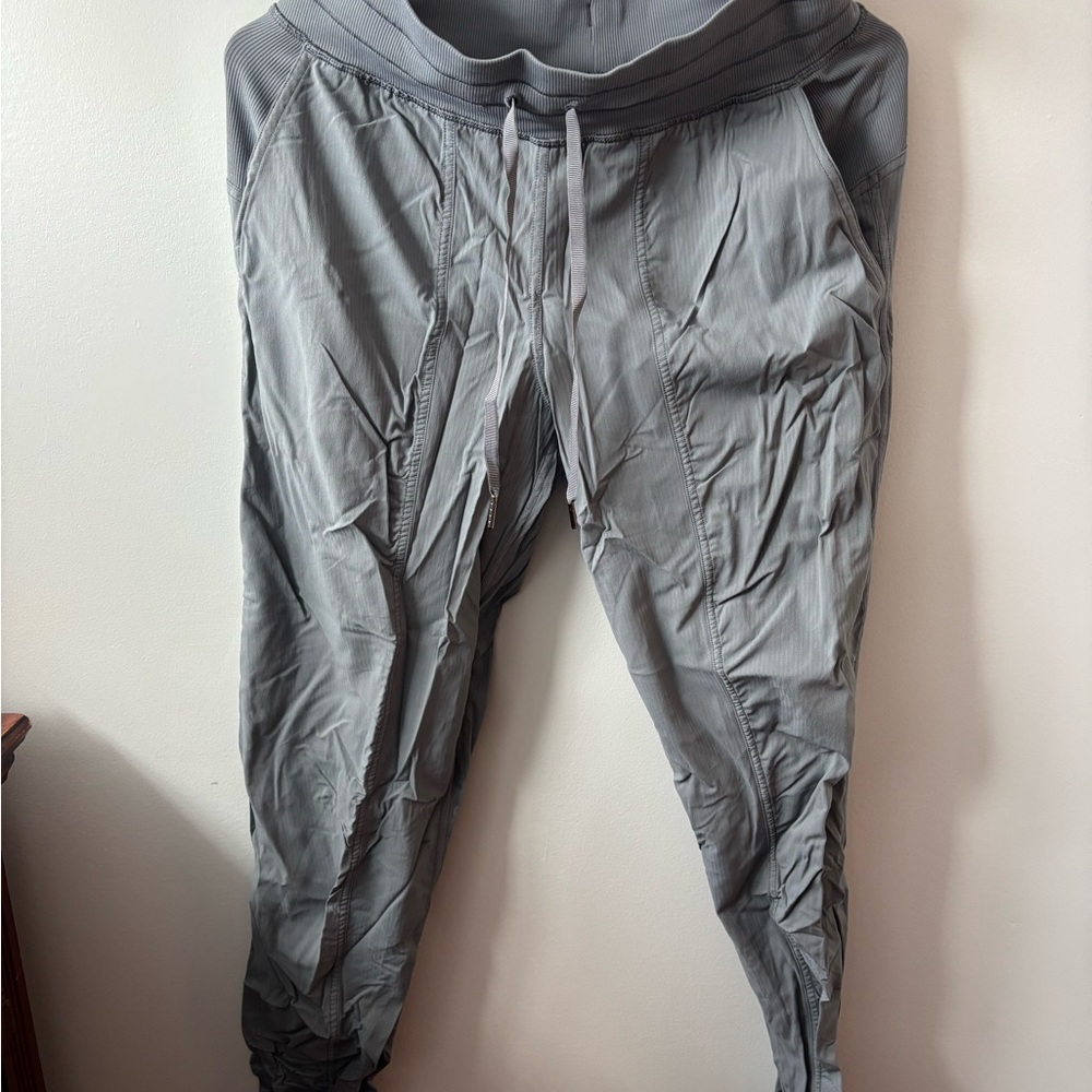 lululemon athletica Gray/blue dance studio jogger